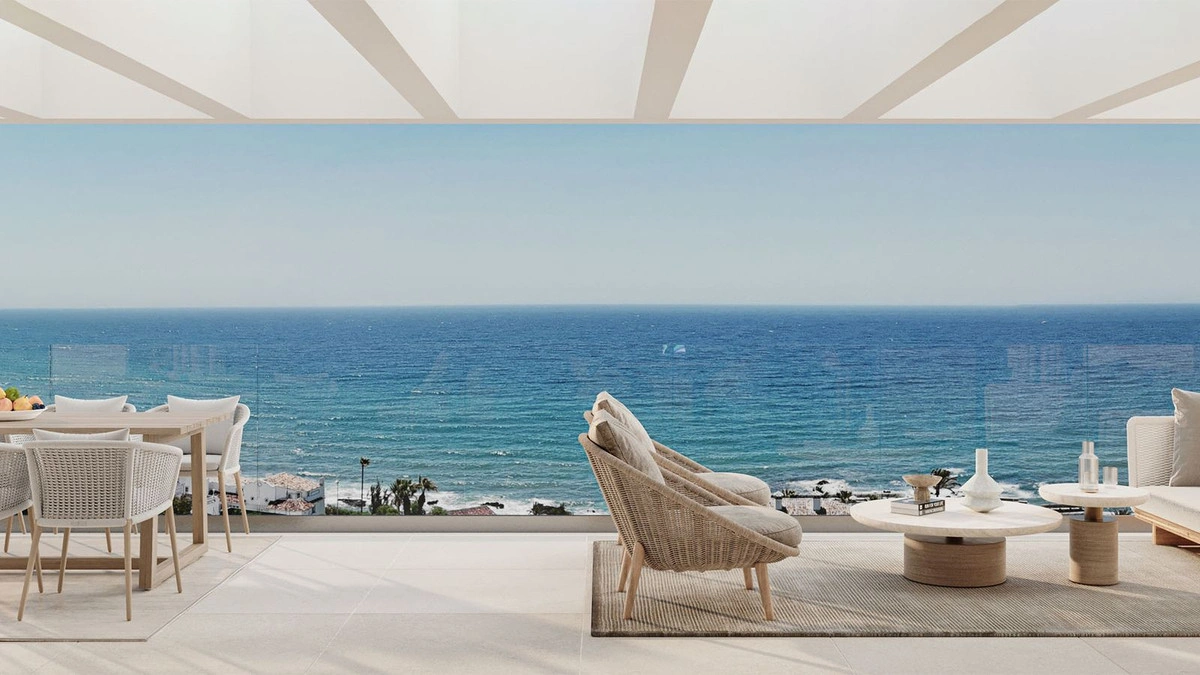 1 - verkoop appartement uitzicht op zee mijas andalusië spanje