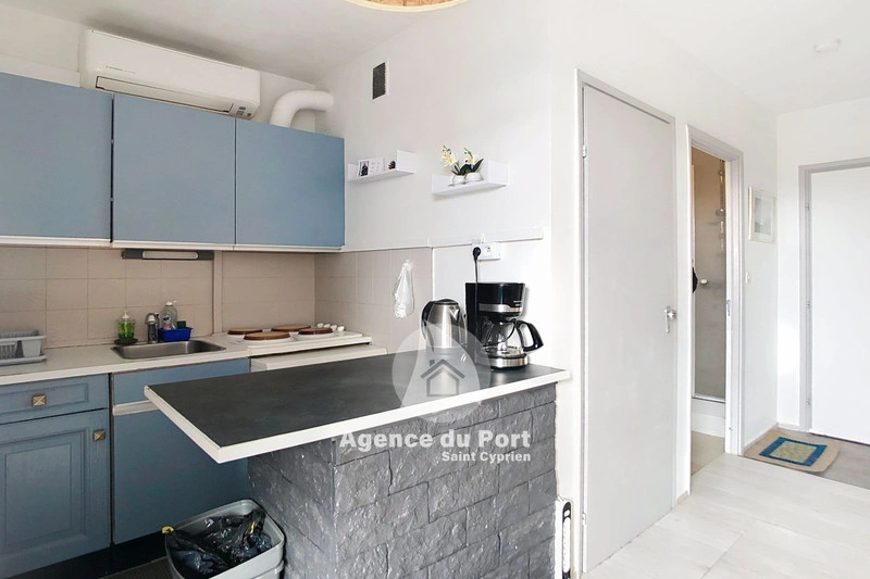 2 - vente appartement plage à pied argelès-sur-mer pyrénées-orientales france