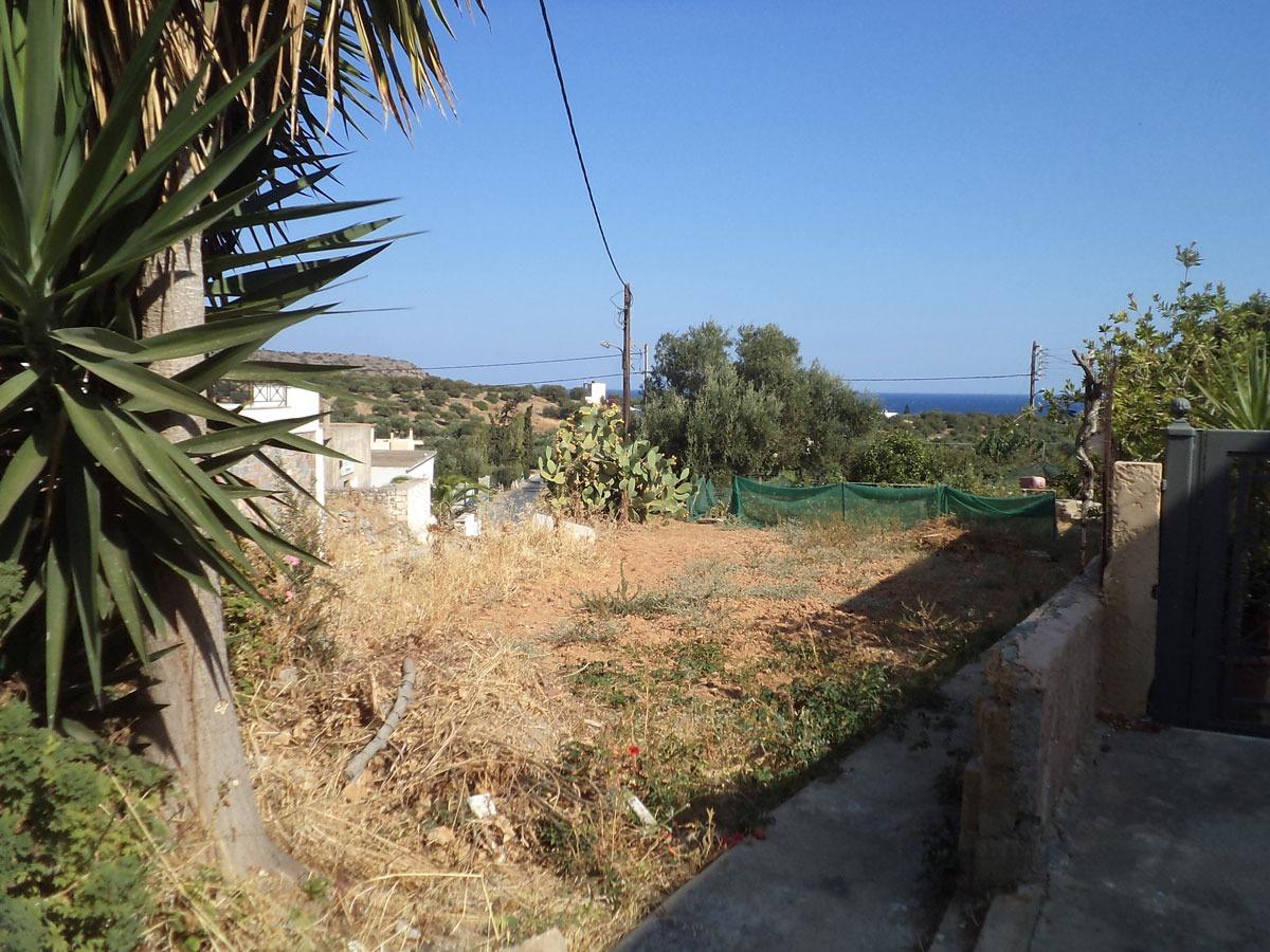 1 - venda terreno vista de mar mílatos creta grécia