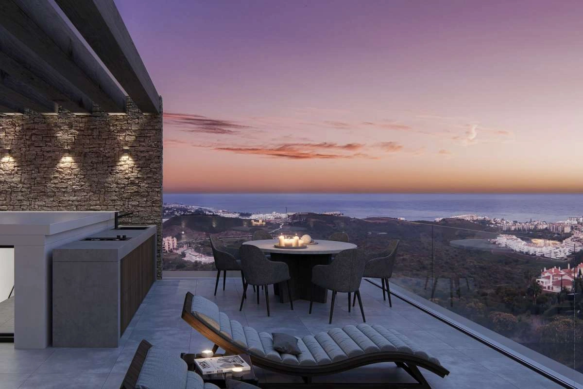 1 - venda apartamento vista de mar mijas andaluzia espanha