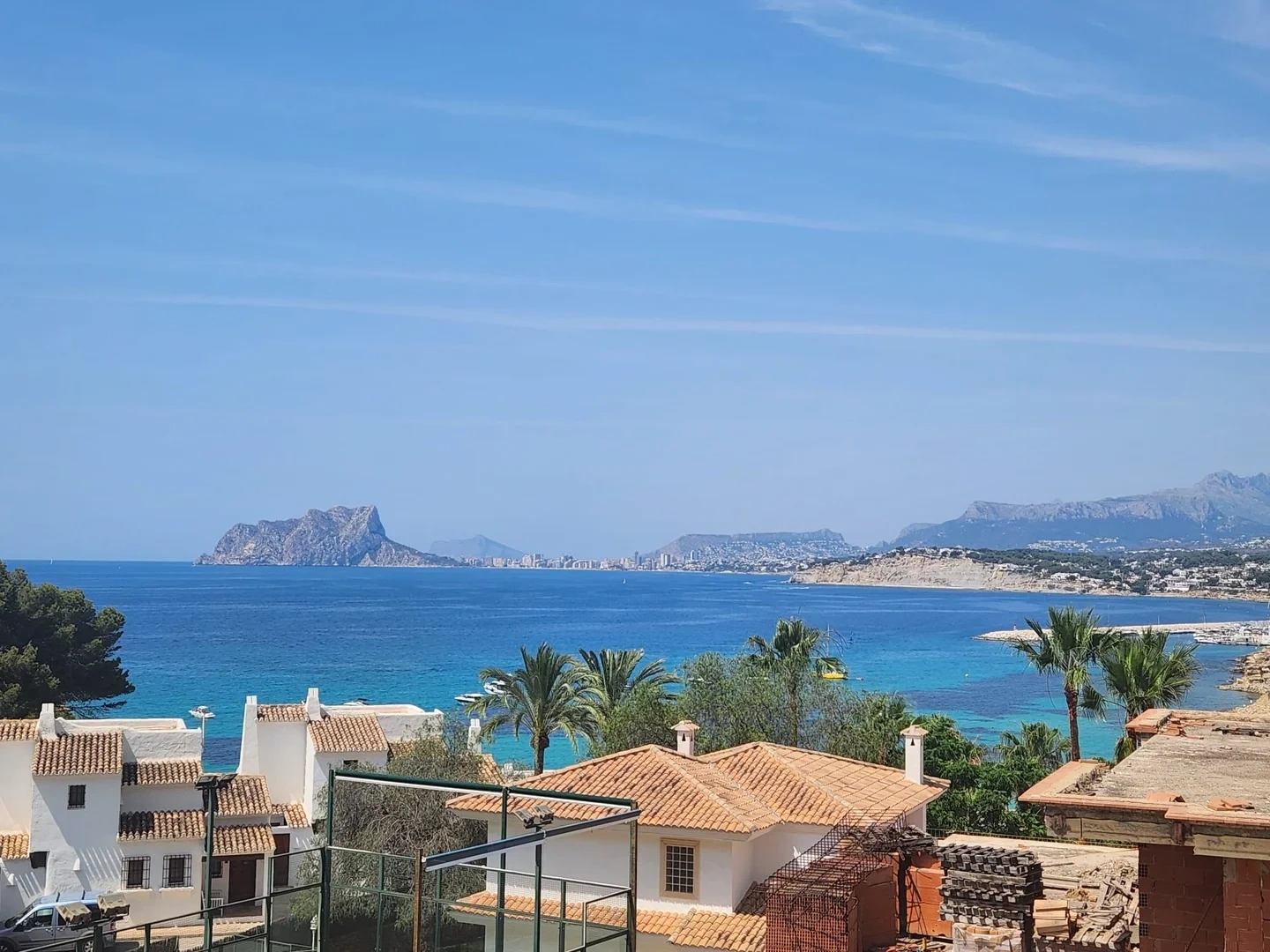1 - vente terrain vue mer moraira - costa blanca communauté valencienne espagne