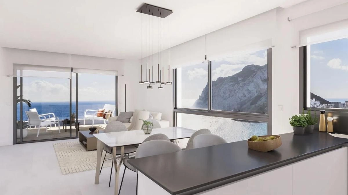 2 - vendita appartamento fronte mare calpe - costa blanca comunità valenciana spagna