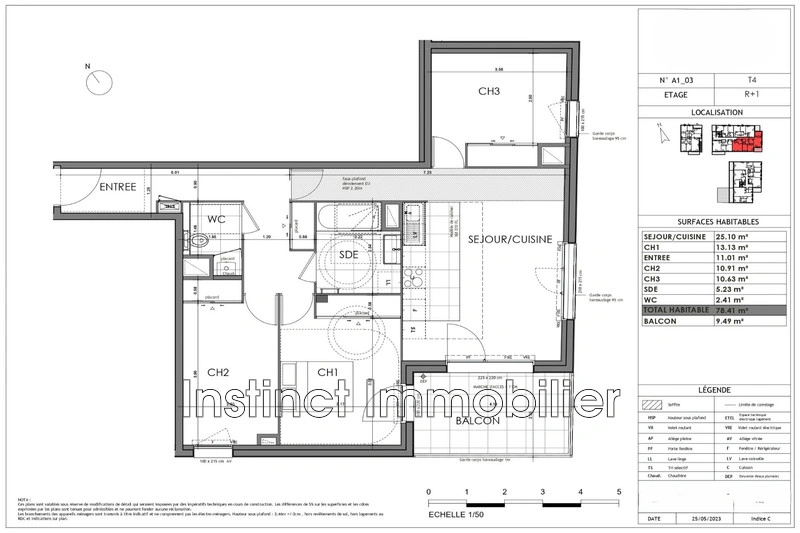 Apartamento con 3 dormitorios