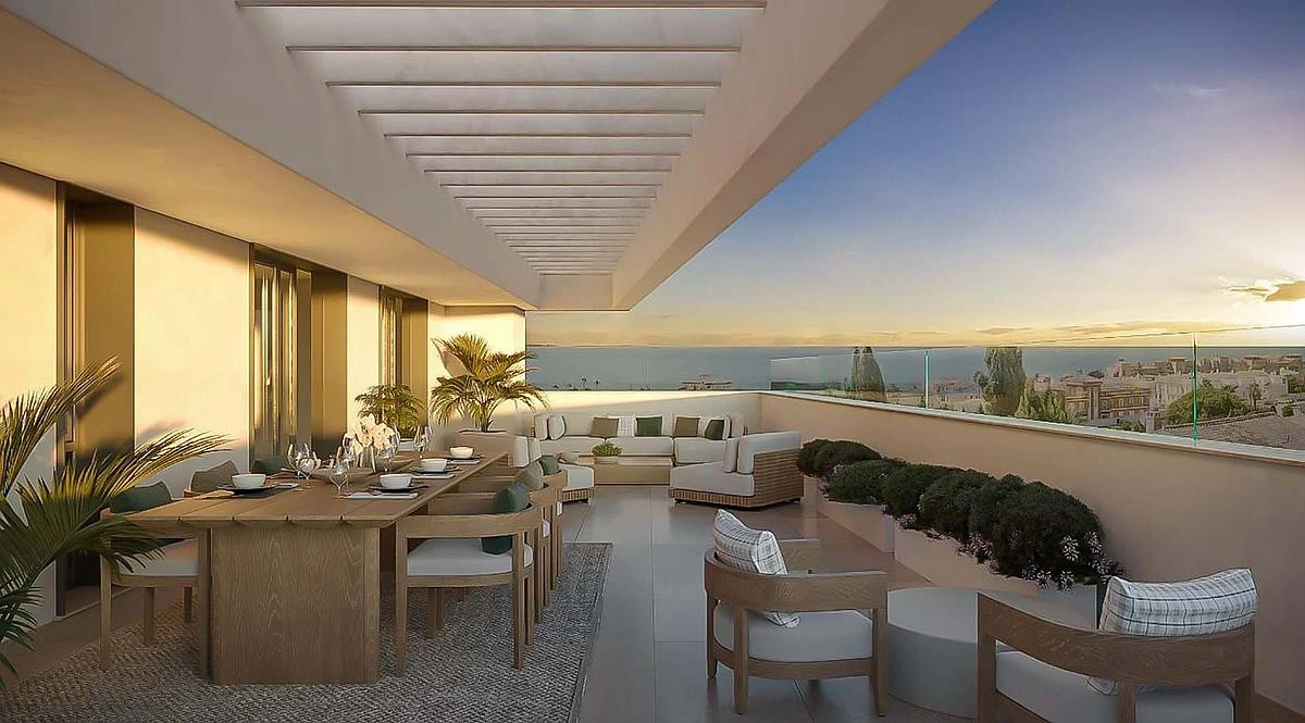 1 - verkoop appartement uitzicht op zee estepona - costa del sol andalusië spanje