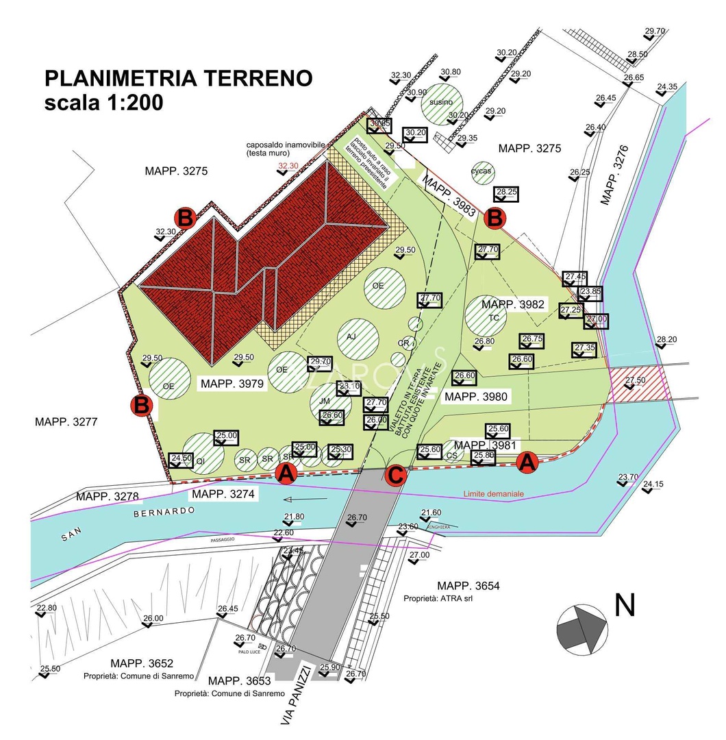 1 - venda terreno sanremo liguria itália