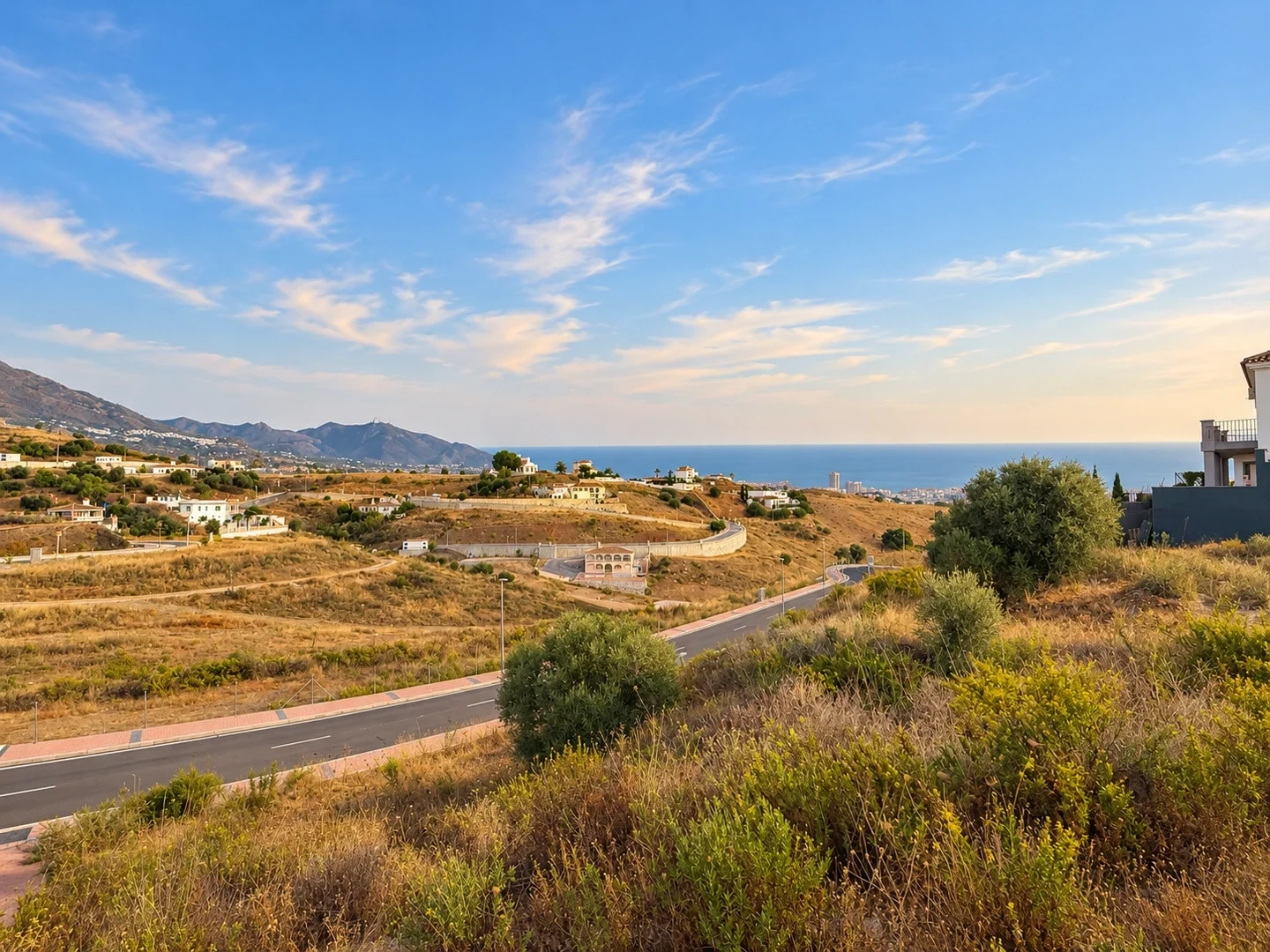 2 - vente terrain vue mer mijas andalousie espagne