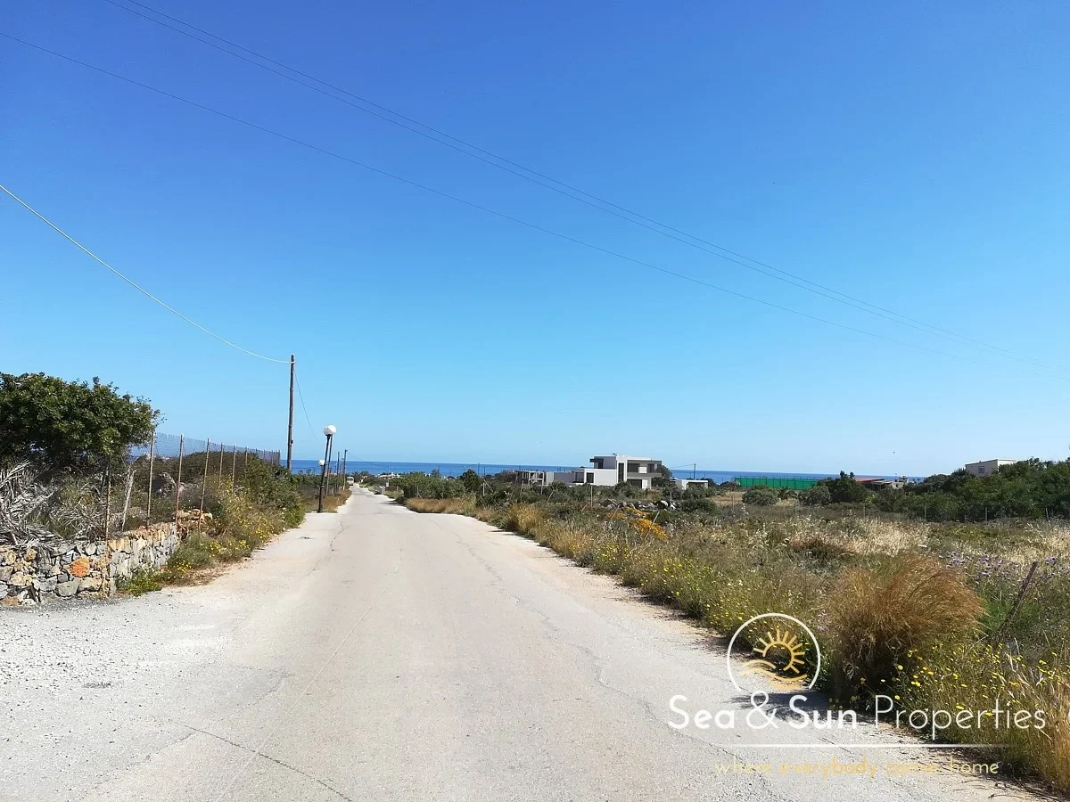 2 - sea view plot of land for sale in akrotiri crete greece