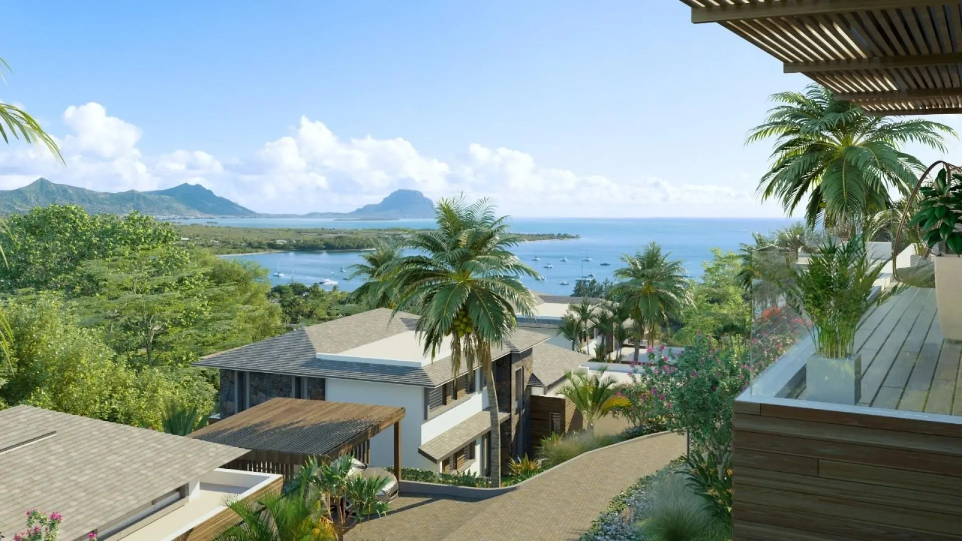 1 - vendita villa vista mare black river rivière noire mauritius