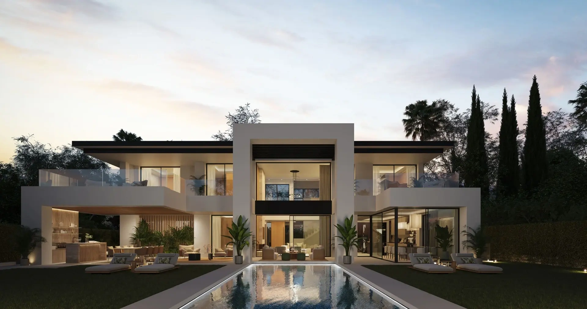 1 - verkoop villa uitzicht op zee estepona - costa del sol andalusië spanje