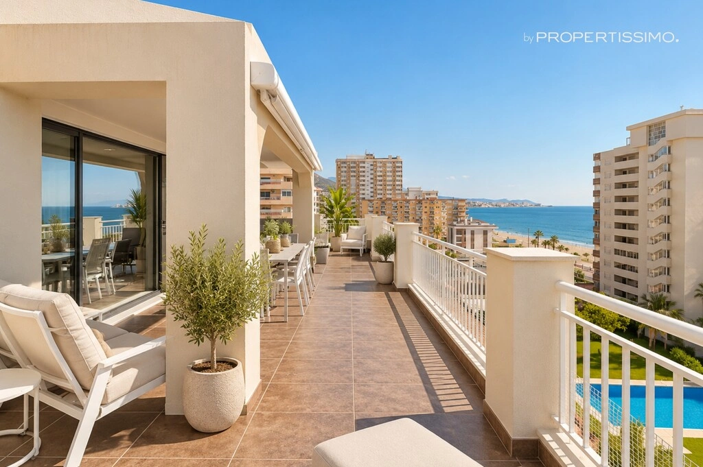 1 - vente appartement pieds dans l'eau fuengirola - costa del sol andalousie espagne