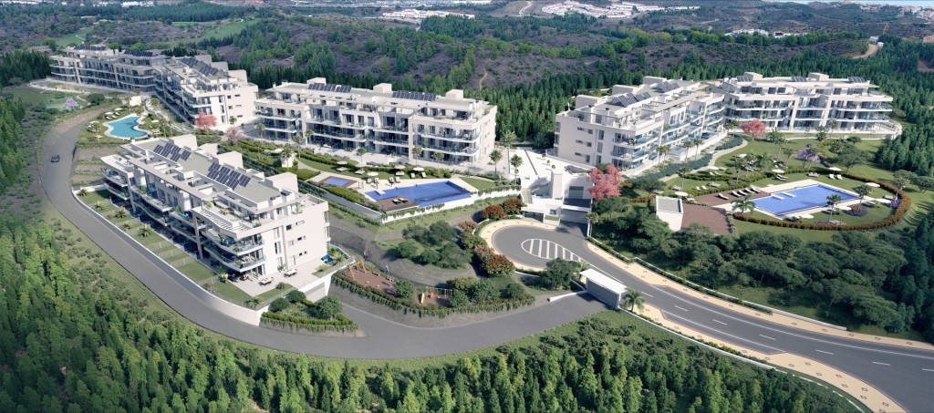 1 - venta apartamento vista al mar mijas andalucía españa