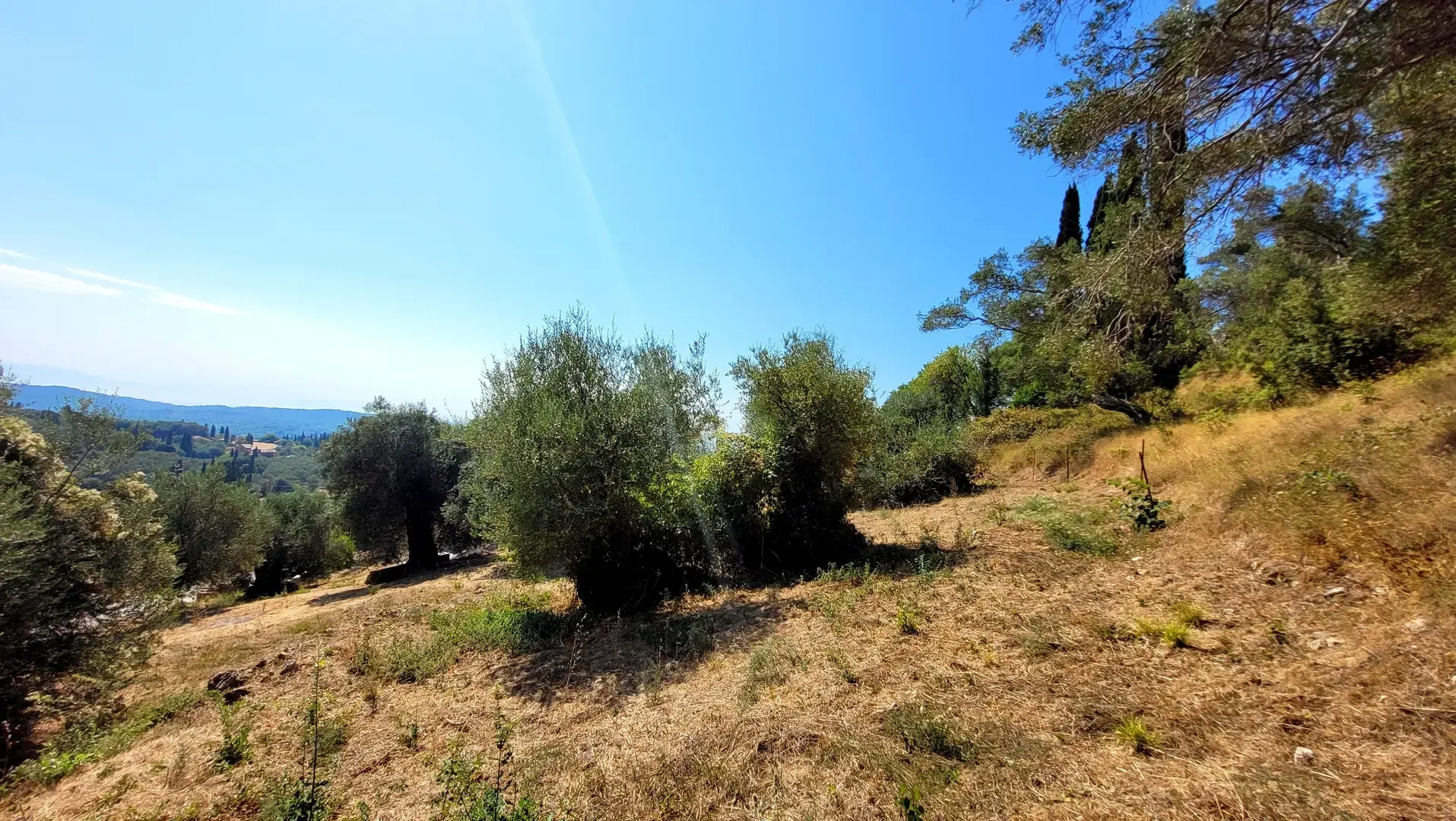2 - vendita terreno vista mare corfu isole ioniche grecia