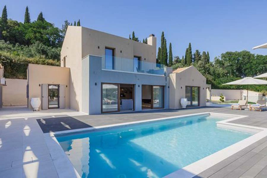1 - vente villa corfu îles ioniennes grèce