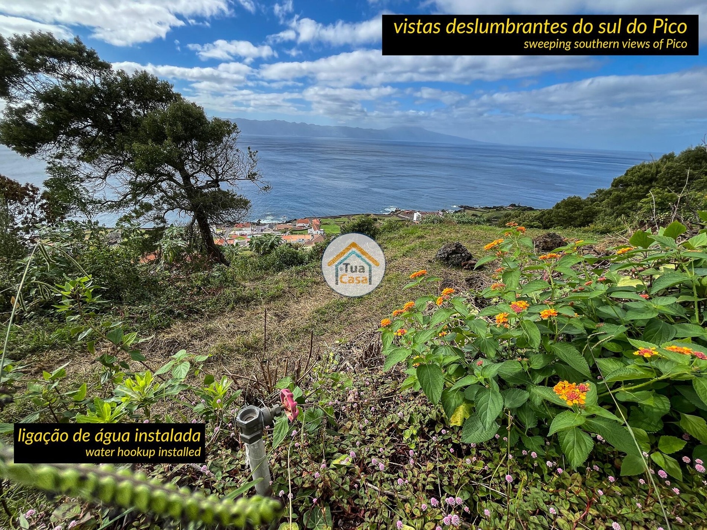 1 - vente terrain calheta les açores portugal