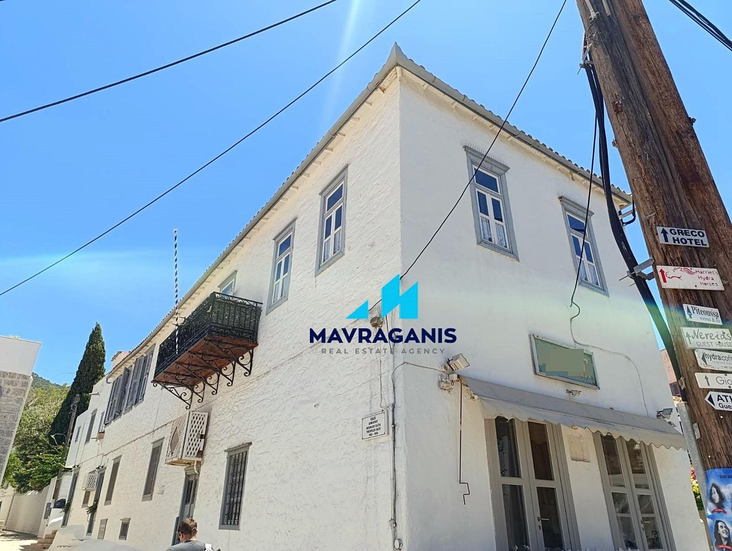 1 - waterfront building for sale in hydra attica greece