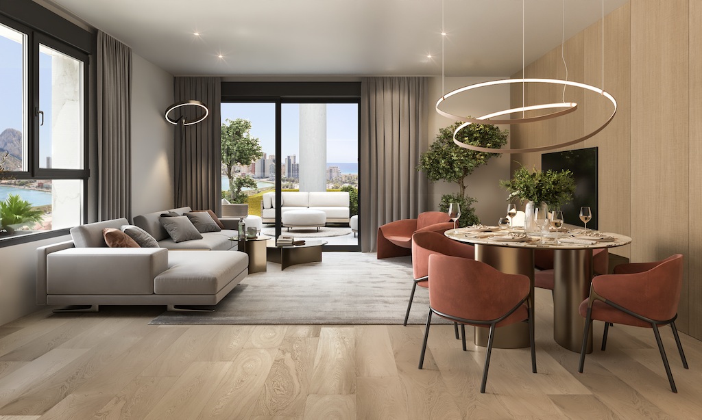 2 - vente appartement vue mer calpe - costa blanca communauté valencienne espagne