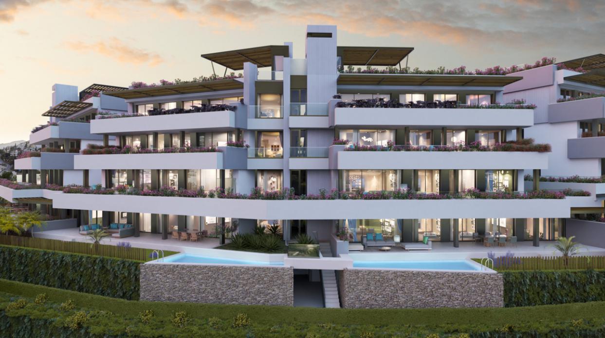 2 - venda apartamento vista de mar benahavis - costa del sol andaluzia espanha