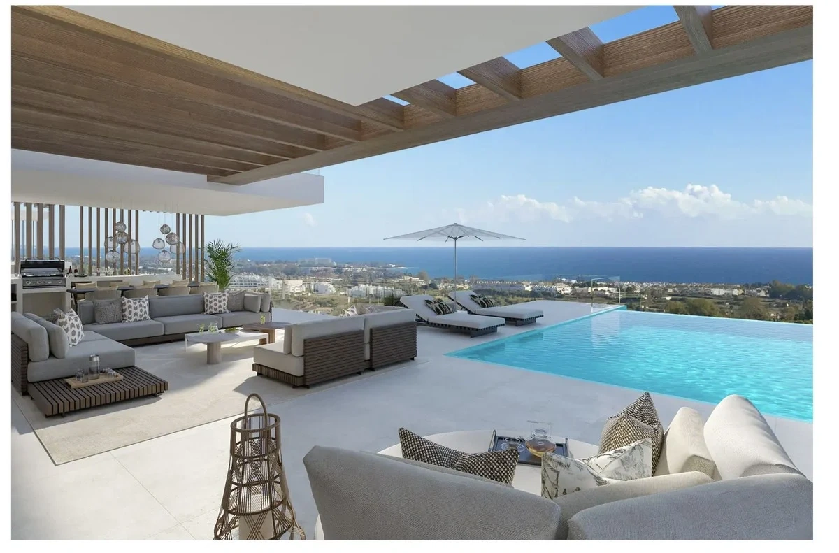 1 - verkauf villa meerblick estepona - costa del sol andalusien spanien