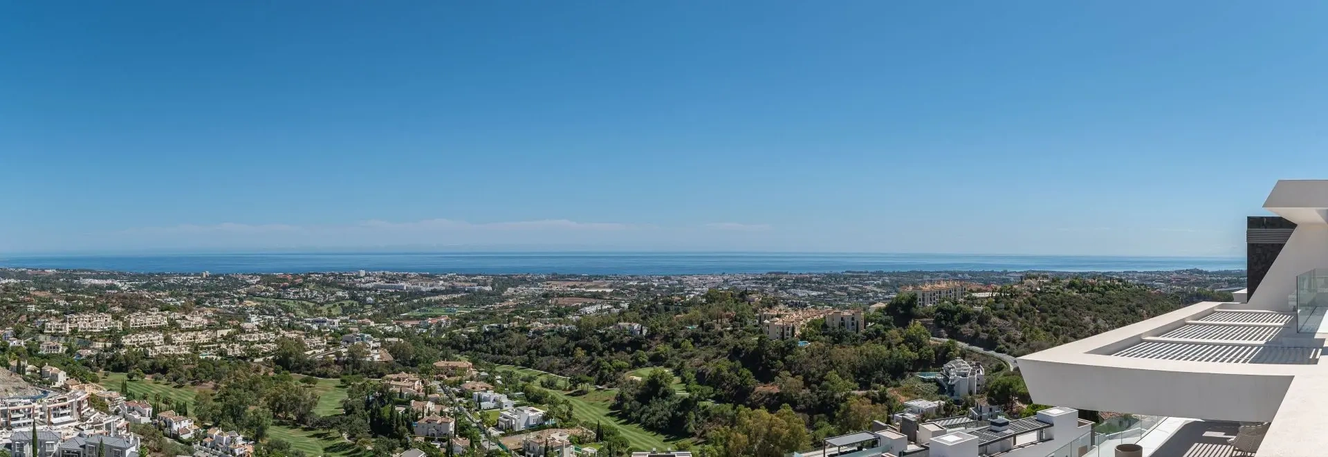 1 - verkoop appartement uitzicht op zee benahavis - costa del sol andalusië spanje