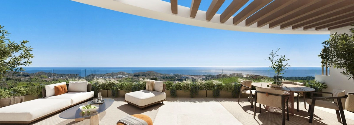 1 - verkoop appartement uitzicht op zee mijas andalusië spanje