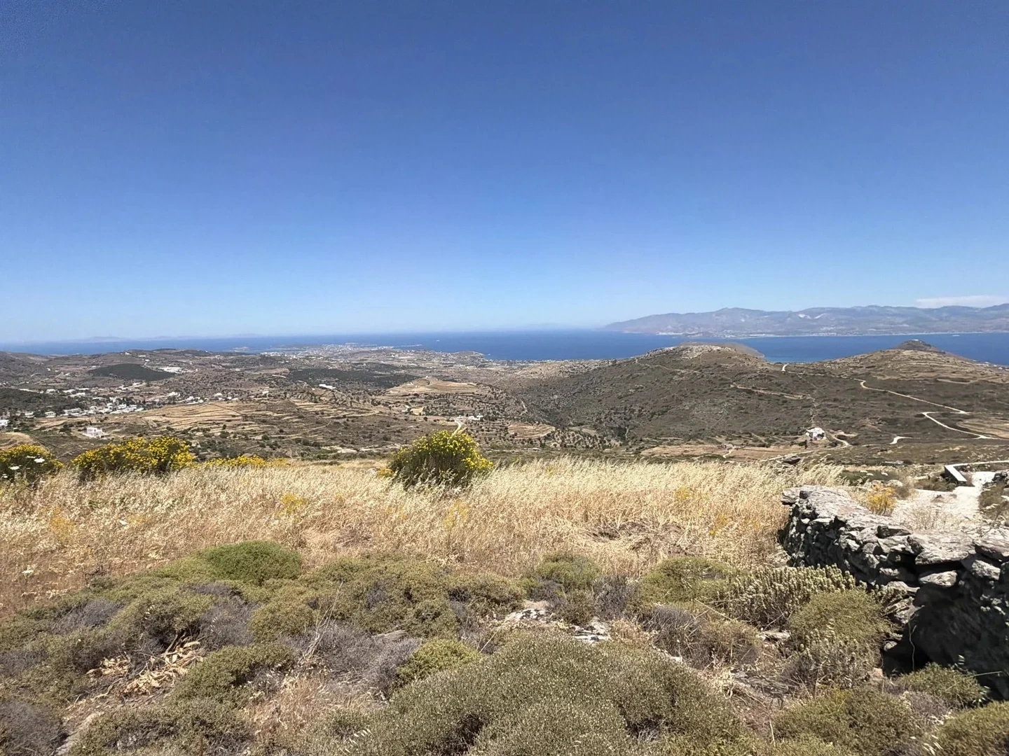 2 - venta terreno vista al mar paros - cícladas egeo meridional grecia