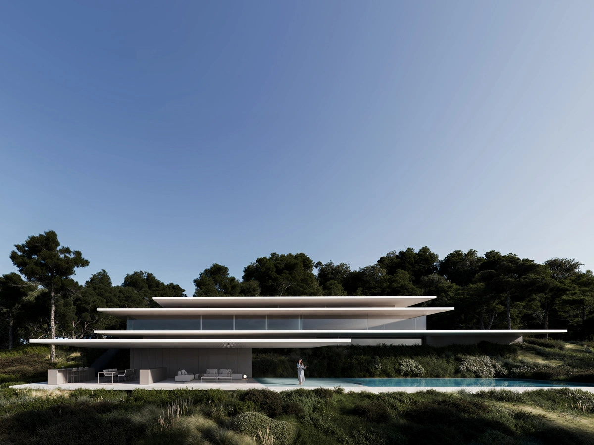 Casa con terraza