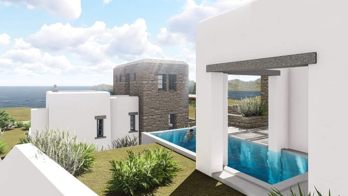 1 - vente maison vue mer lachaniá egée méridionale grèce
