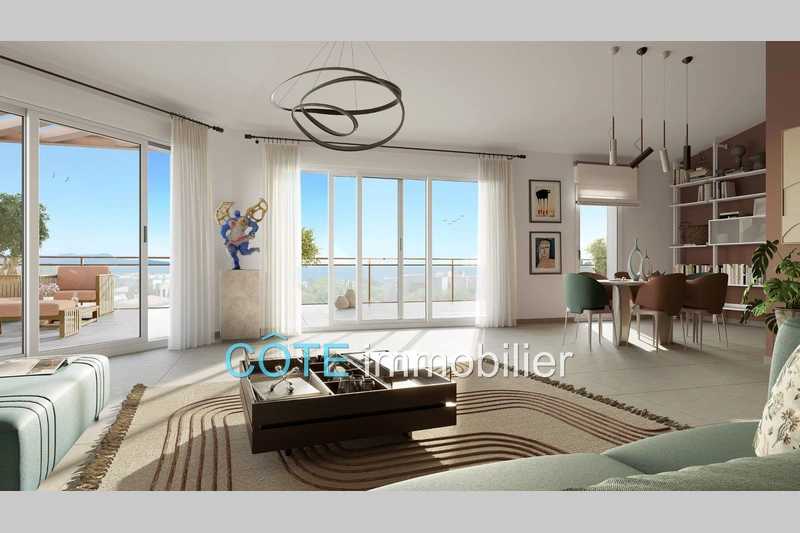 2 - venda apartamento vista de mar antibes alpes-maritimes frança