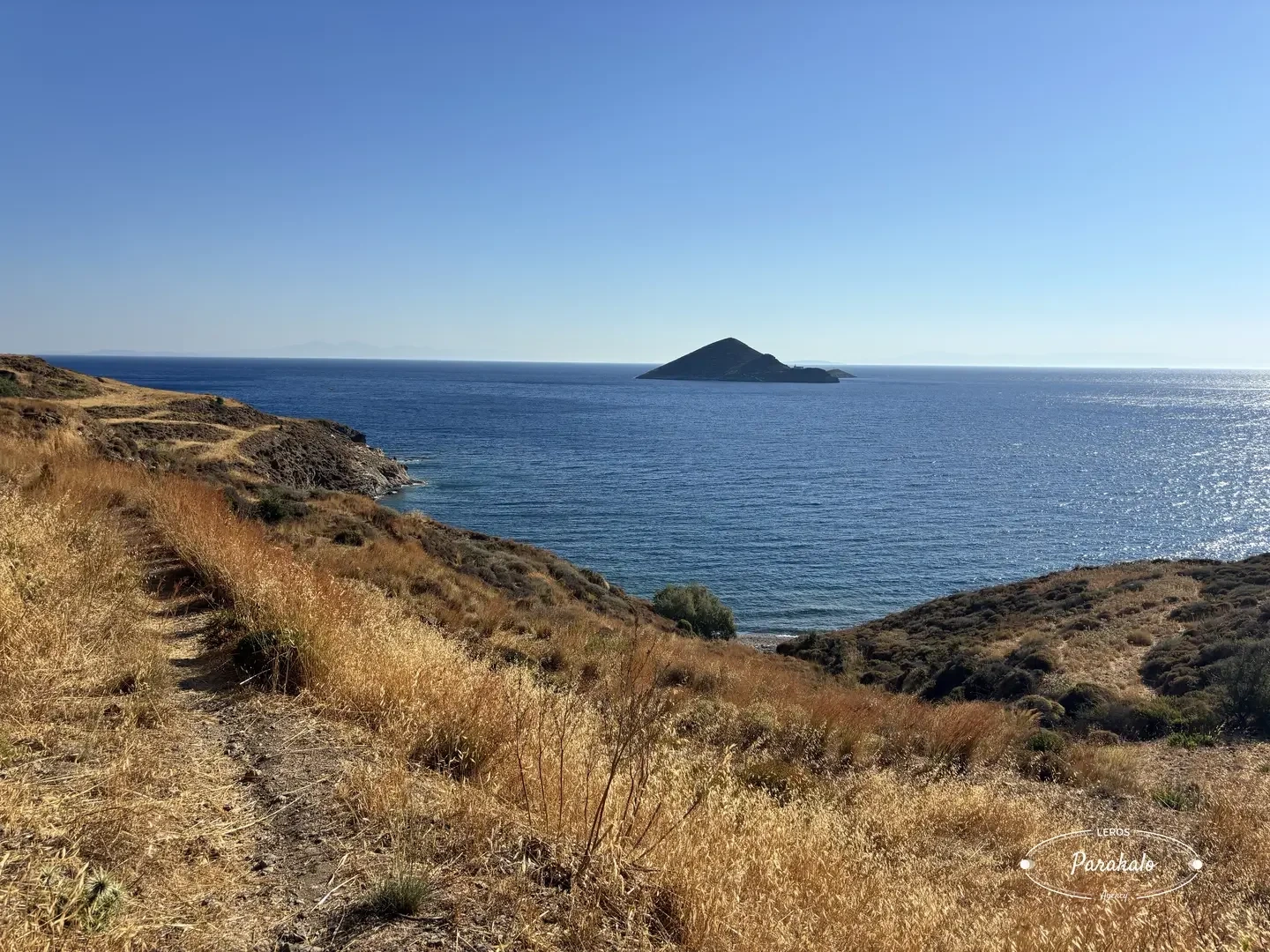 1 - waterfront plot of land for sale in leros south aegean greece