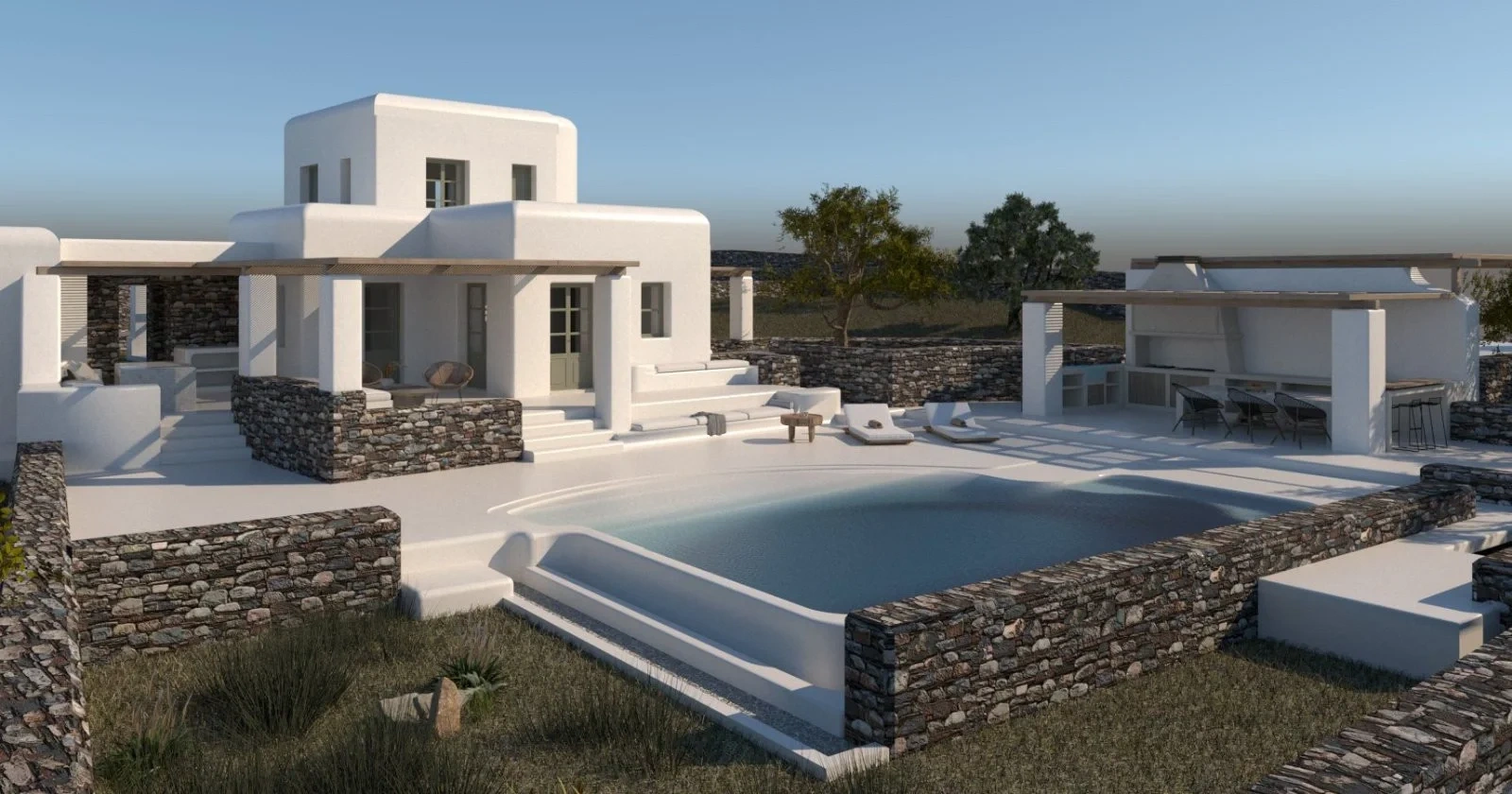 1 - venda villa vista de mar paros - cíclades egeu meridional grécia
