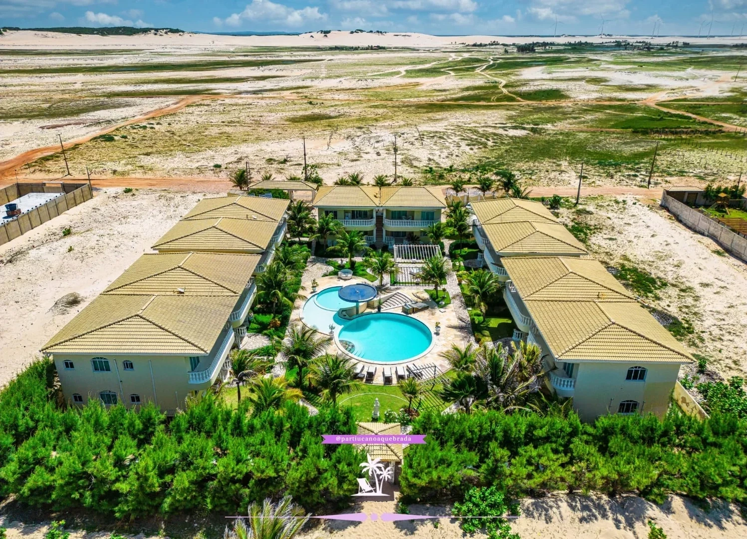 1 - vente appartement pieds dans l'eau aracati ceará brésil
