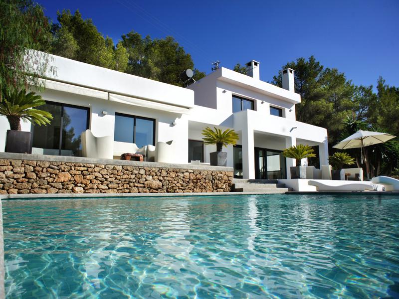 1 - ferienmiete haus meerblick cala tarida ibiza - balearen spanien