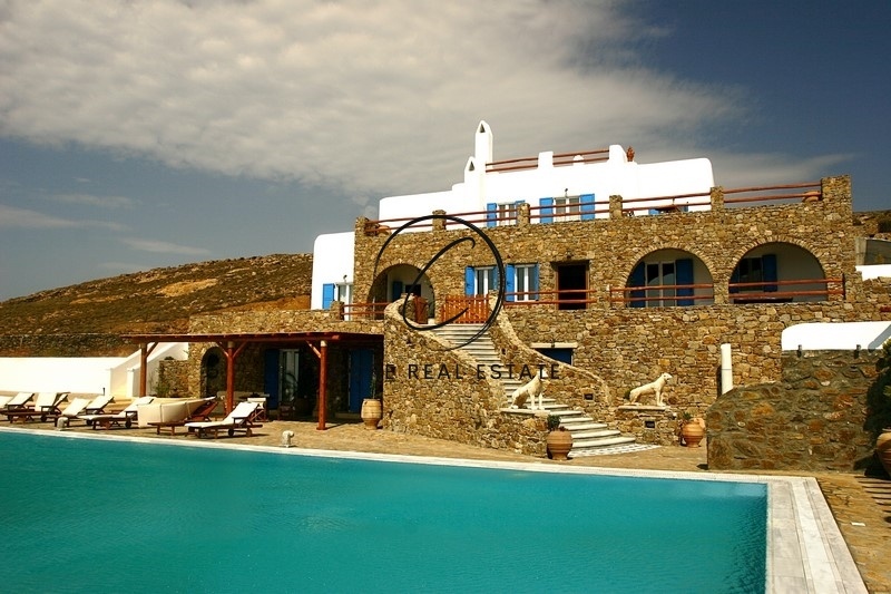 2 - verkoop huis uitzicht op zee mykonos - cycladen zuid-egeïsche eilanden griekenland