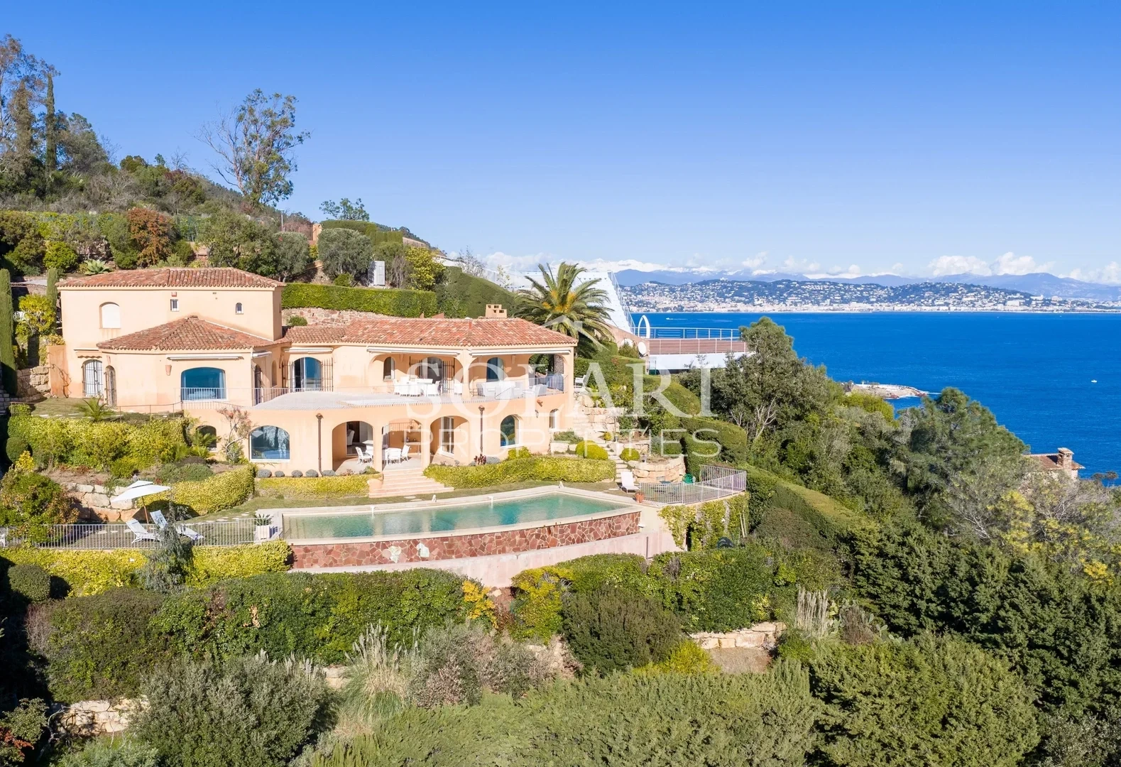 2 - vakantiewoningen te huur huis uitzicht op zee théoule-sur-mer alpes-maritimes frankrijk