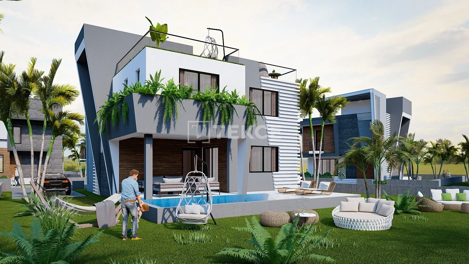 2 - vente maison plage à pied i̇skele famagouste chypre