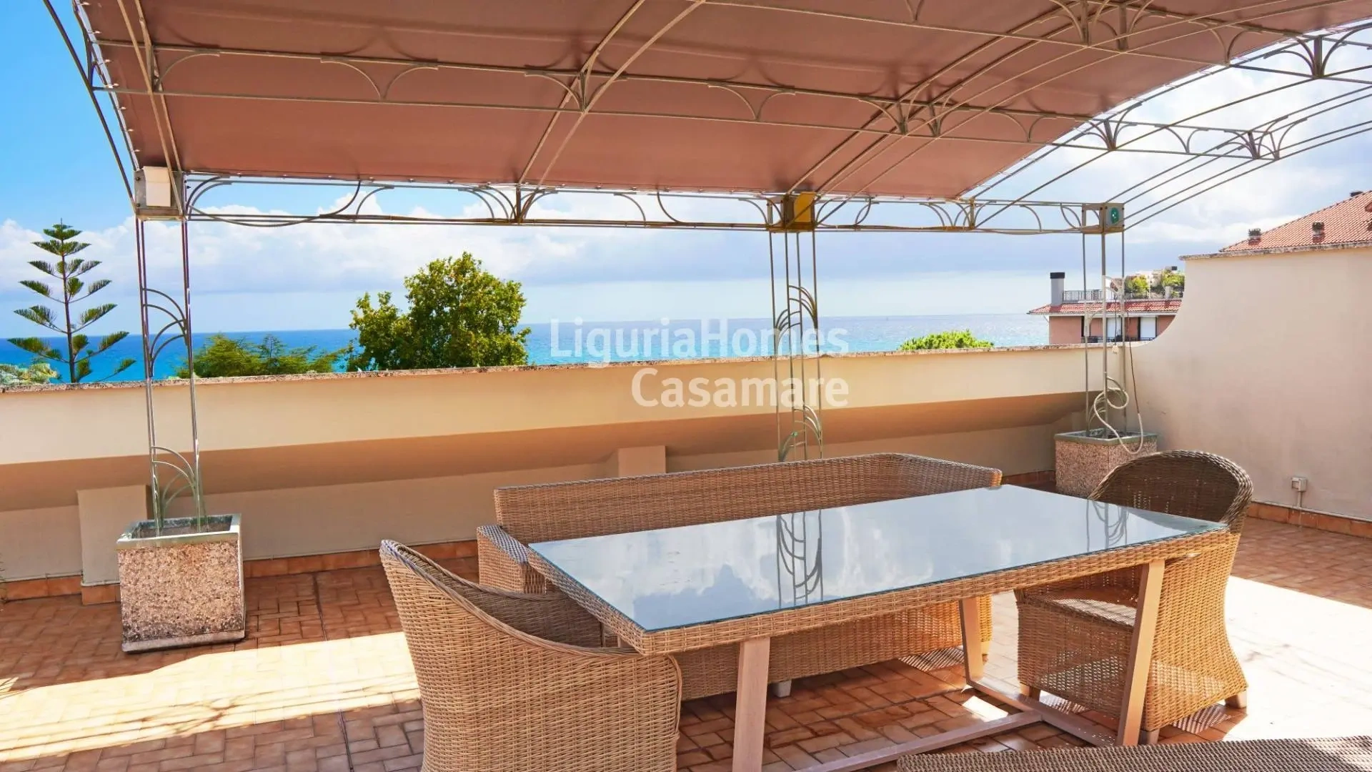 1 - vente appartement vue mer san bartolomeo al mare ligurie italie