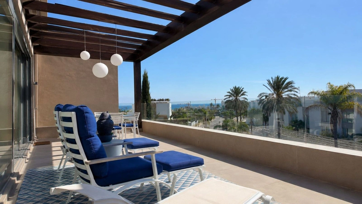 1 - verkoop appartement uitzicht op zee cancelada - costa del sol andalusië spanje
