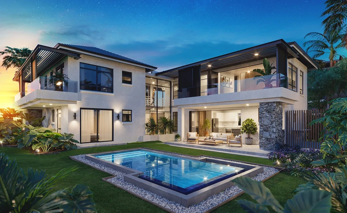 Maison avec piscine