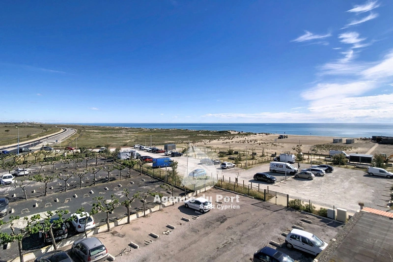 1 - vente appartement vue mer saint-cyprien pyrénées-orientales france