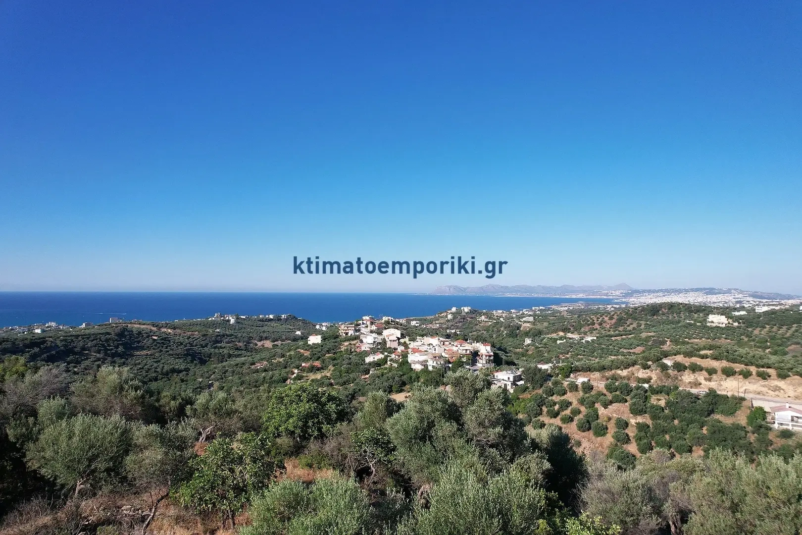 2 - sea view plot of land for sale in stalós crete greece