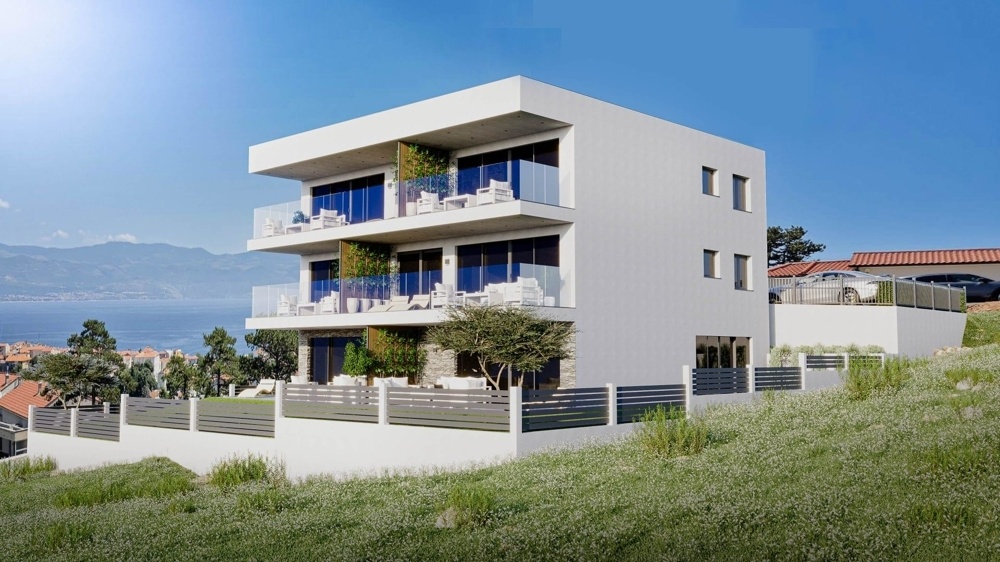 1 - vente appartement vue mer vrbnik primorje-gorski kotar croatie