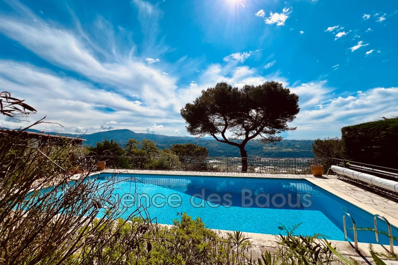 1 - verkauf haus meerblick gattières alpes-maritimes frankreich