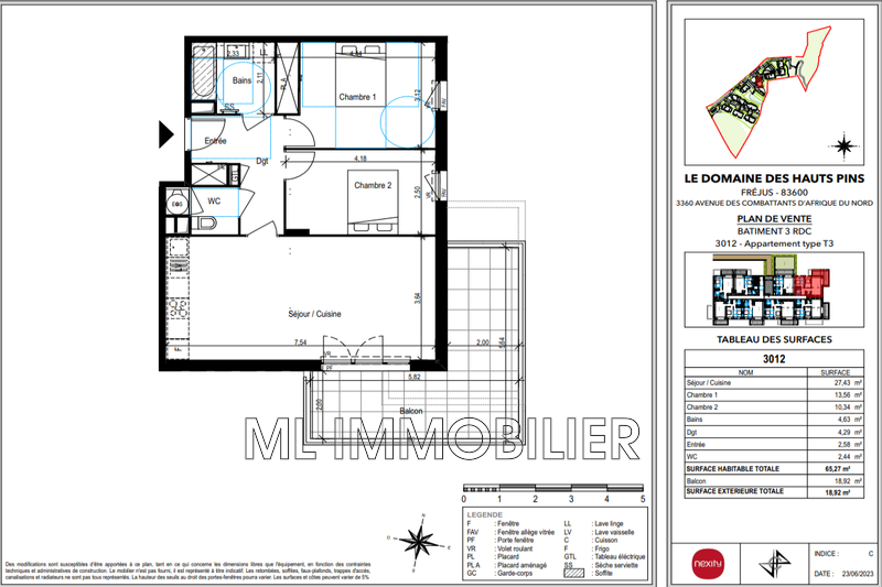 Apartamento con piscina