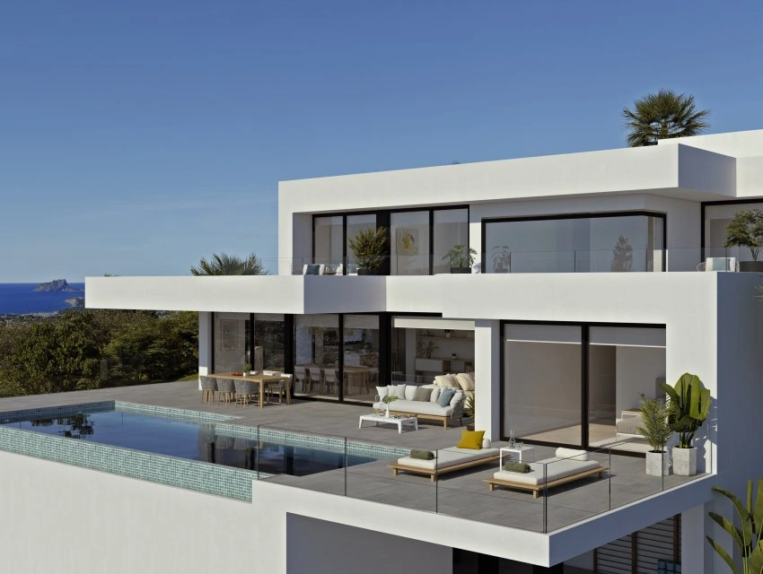2 - verkoop huis uitzicht op zee benitachell - costa blanca valencian community spanje