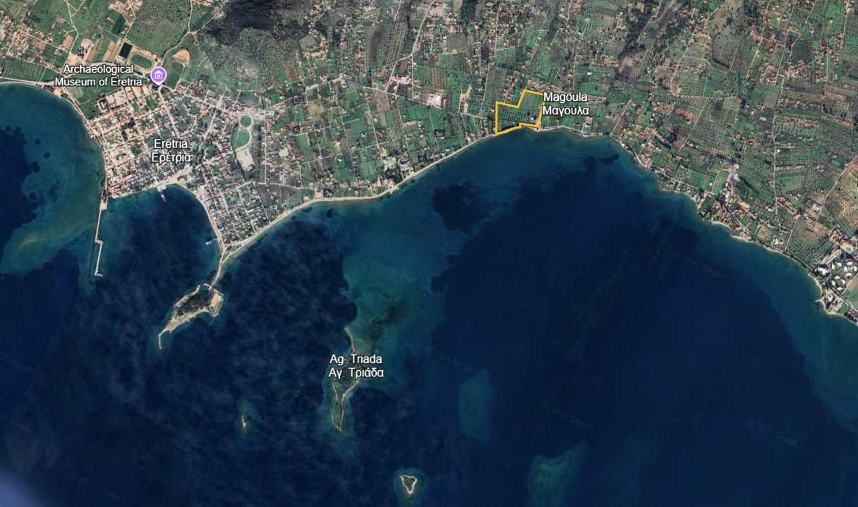 2 - vente terrain vue mer erétria grèce centrale grèce