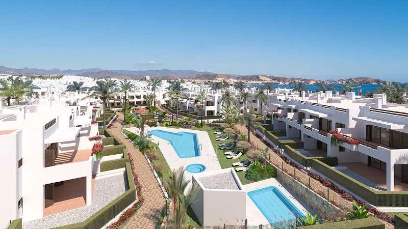 2 - vente appartement pieds dans l'eau san juan de los terreros andalousie espagne