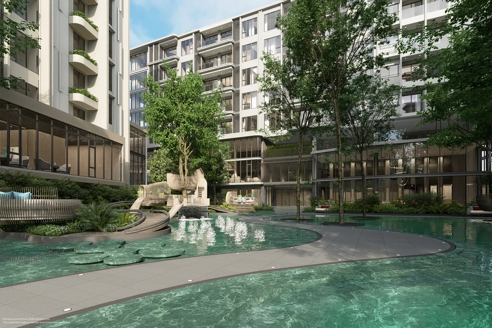 2 - vente appartement pieds dans l'eau pattaya chonburi thaïlande
