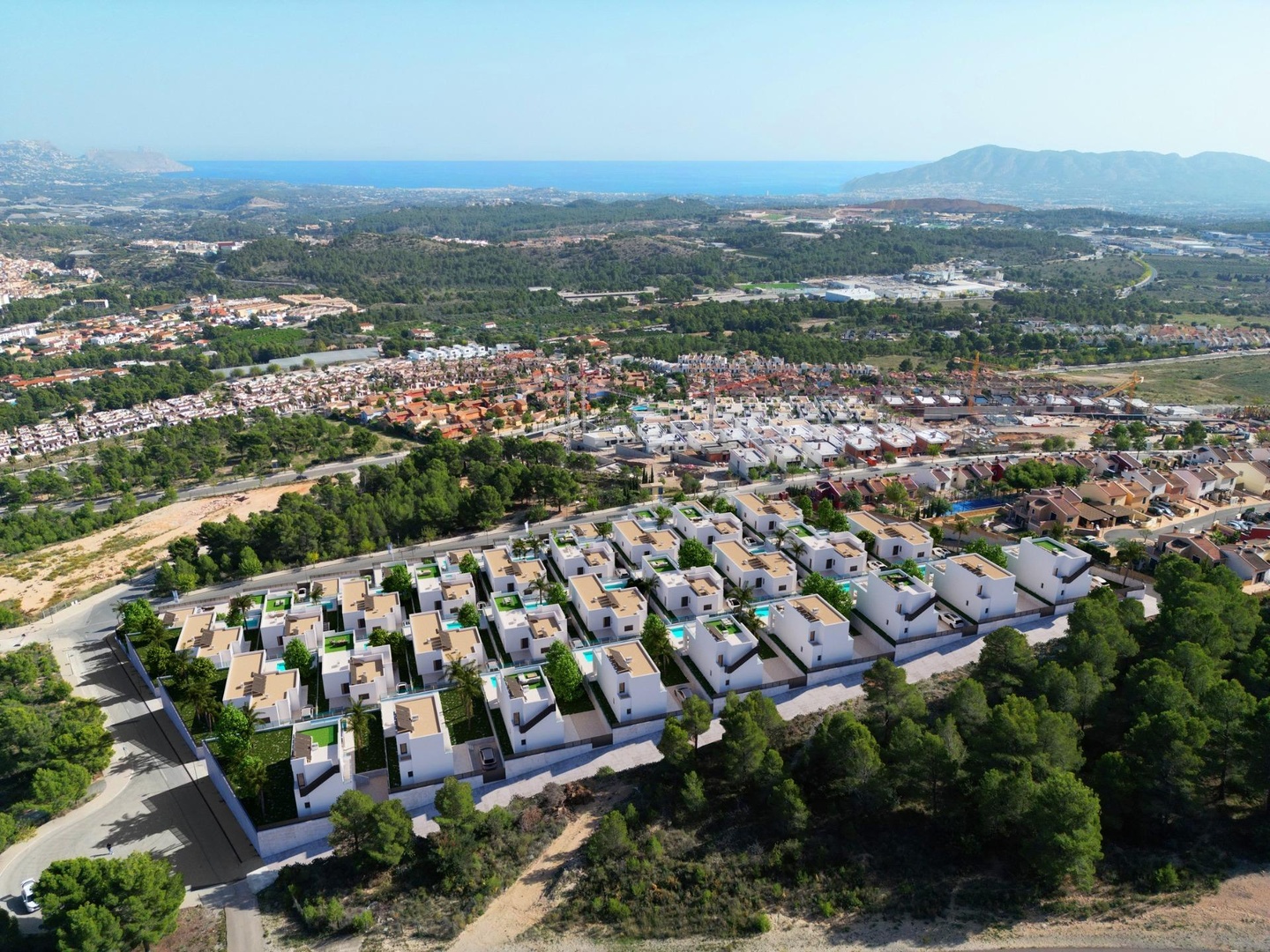 2 - sea view house for sale in polop - costa blanca valencian community spain
