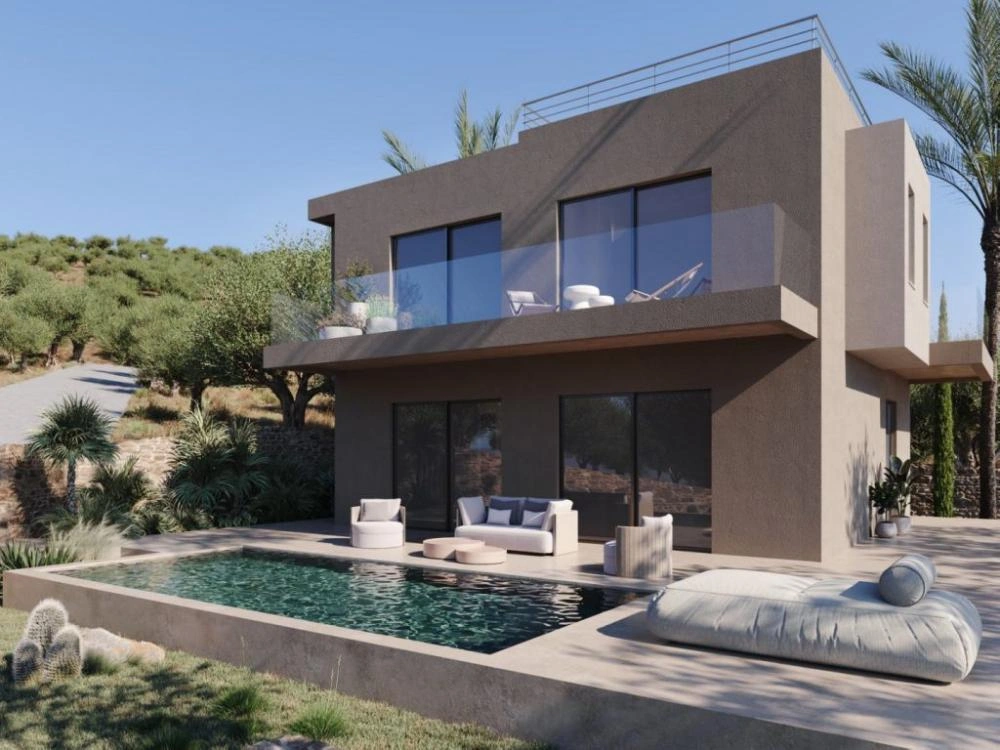 2 - vente maison vue mer ammoudara (agios nikolaos) crète grèce
