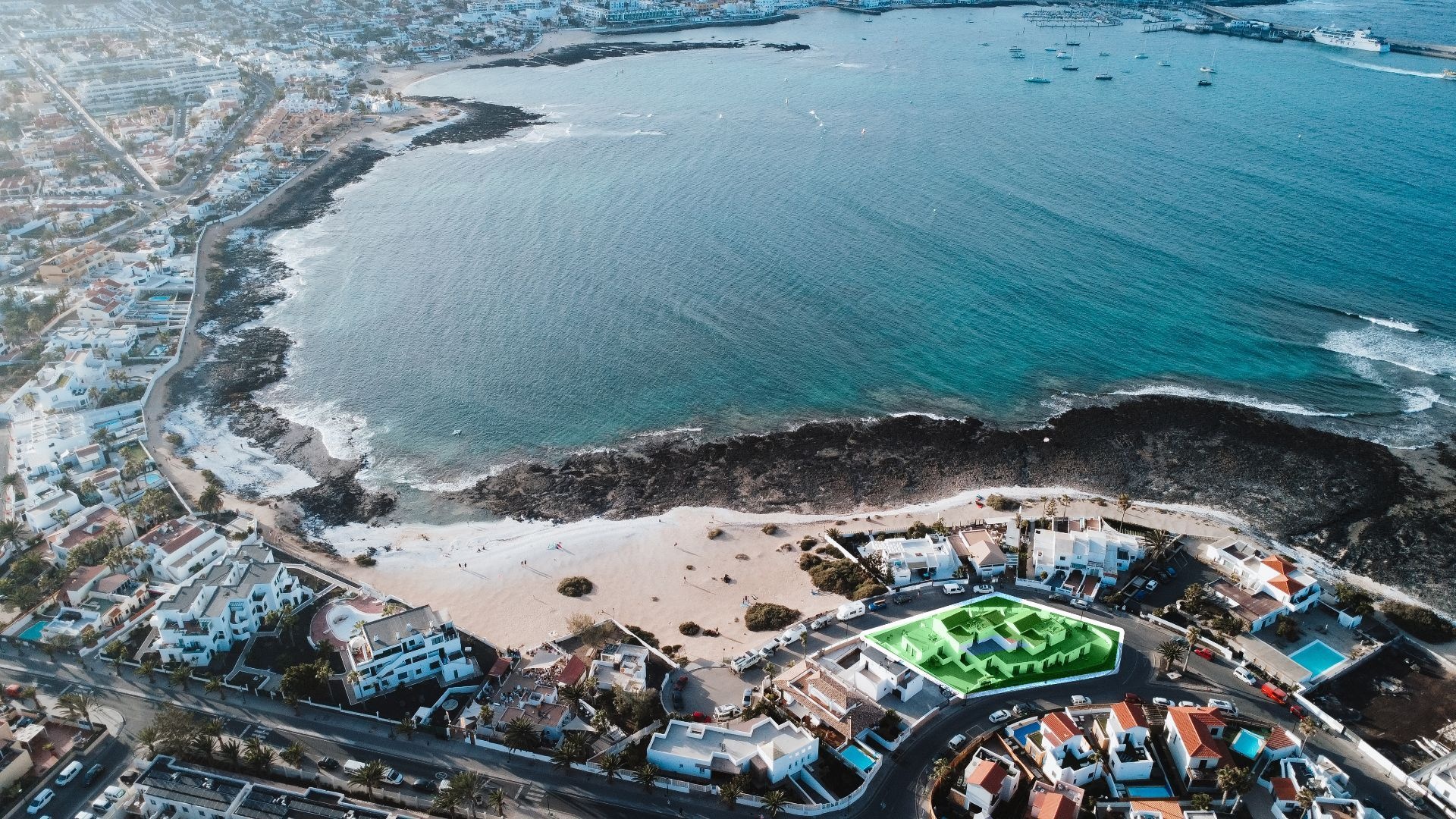 1 - продажа здание ноги в воде corralejo фуэртевентура - канарские острова испания